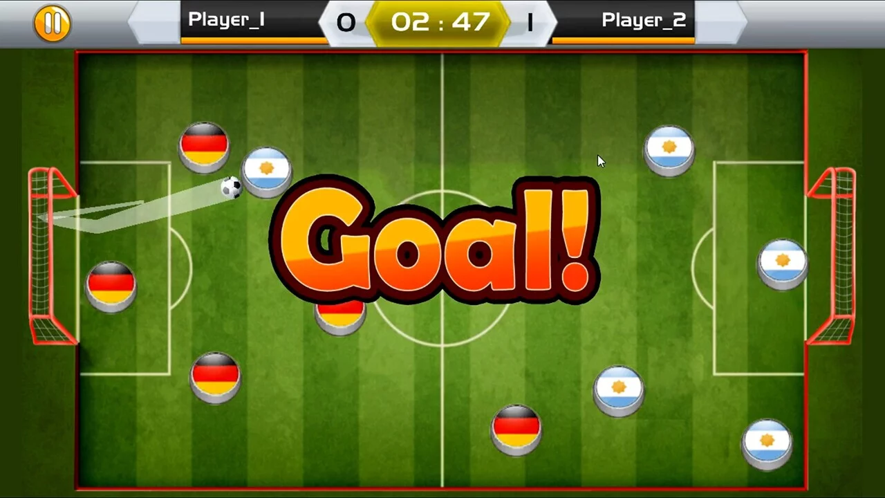 Изображение игры: Finger Soccer
