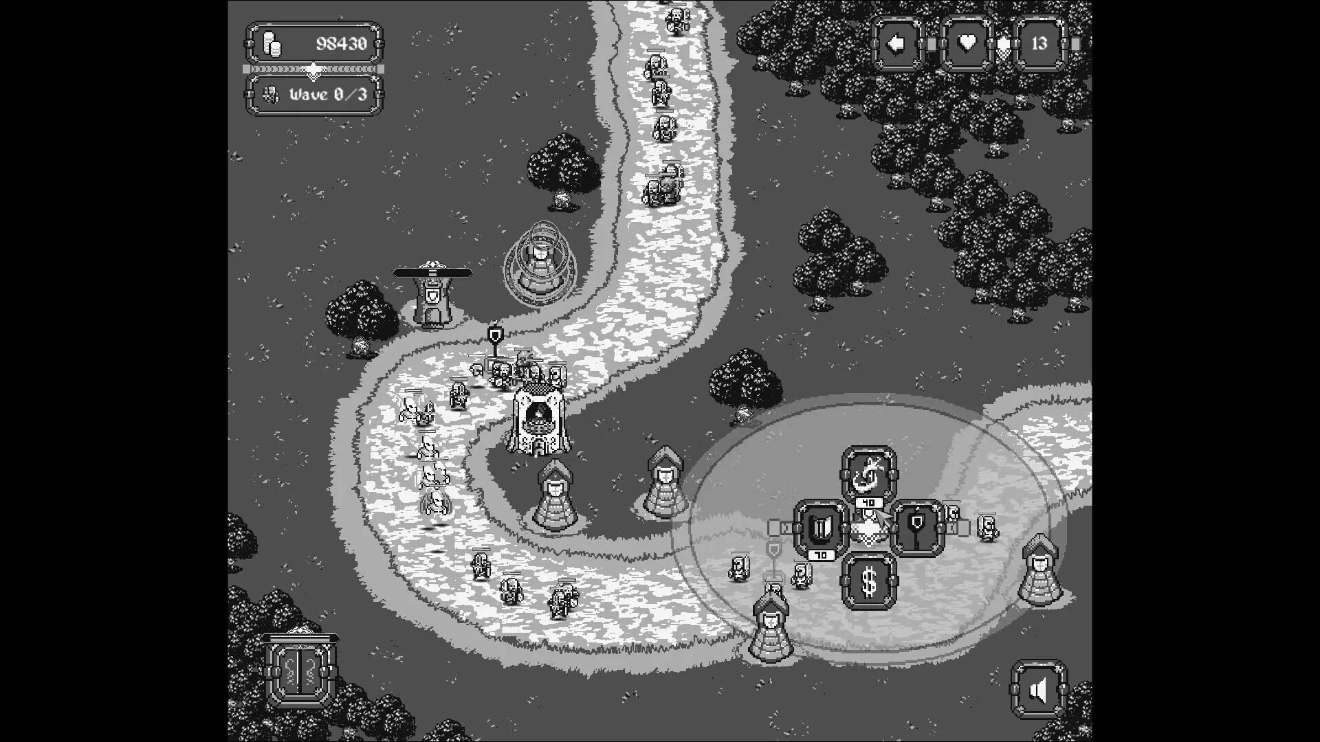 Изображение игры: Pixel Fortress: Tower Defense