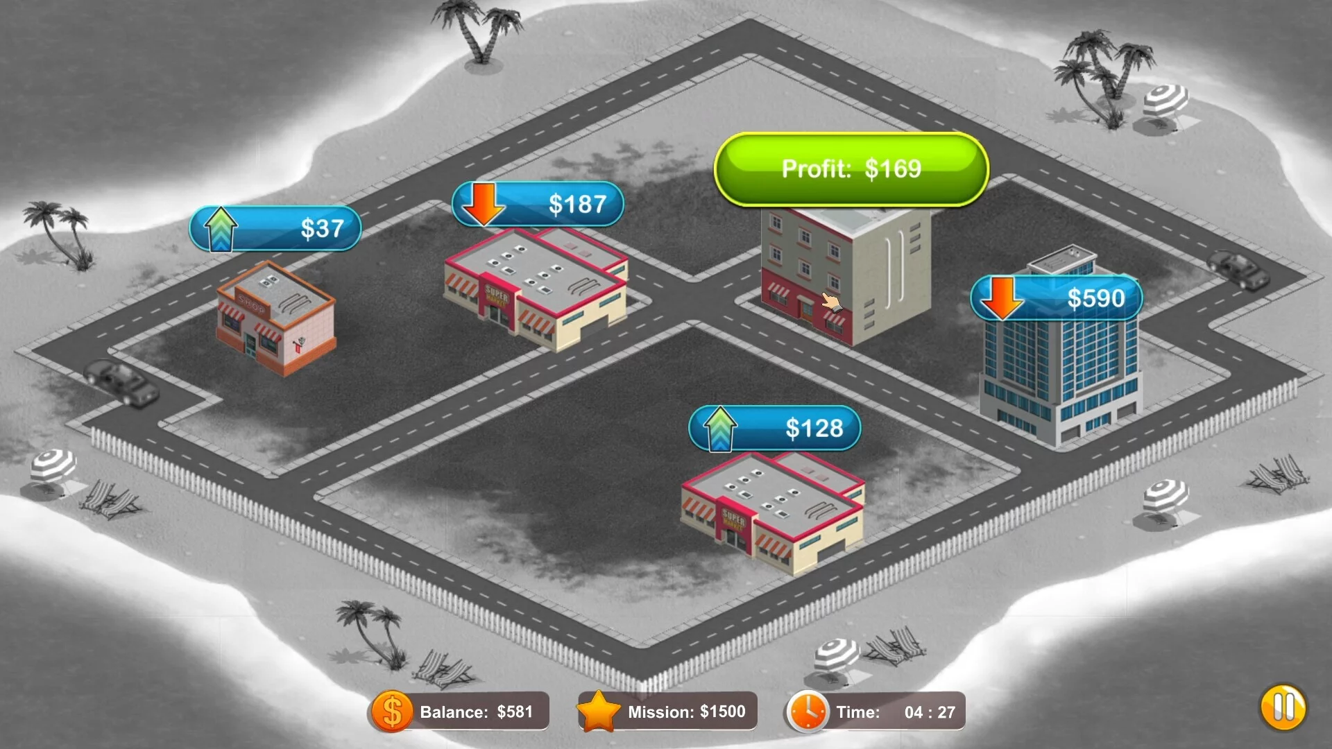 Изображение игры: Real Estate Tycoon!