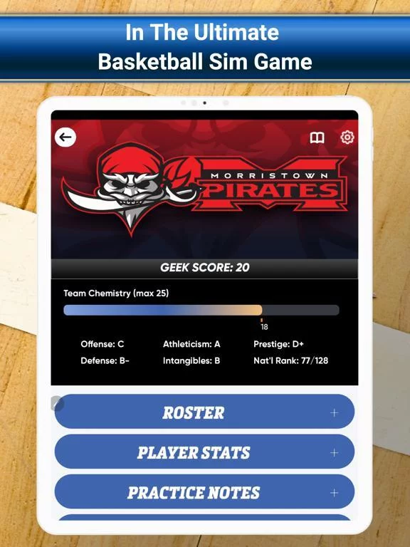 Изображение игры: Basketball Simulator