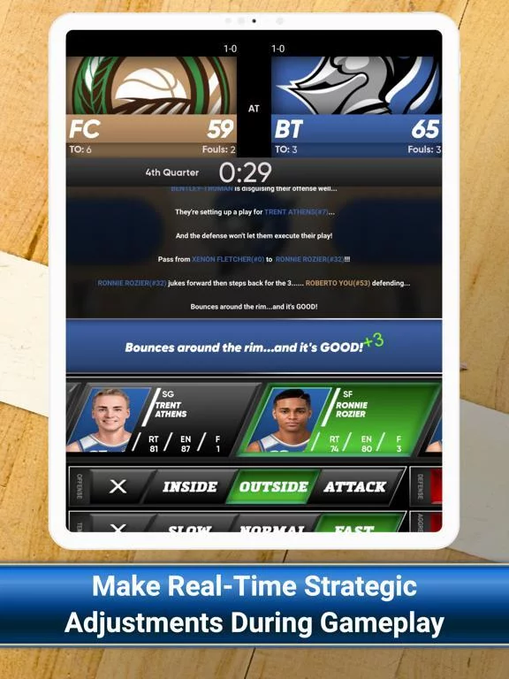 Изображение игры: Basketball Simulator