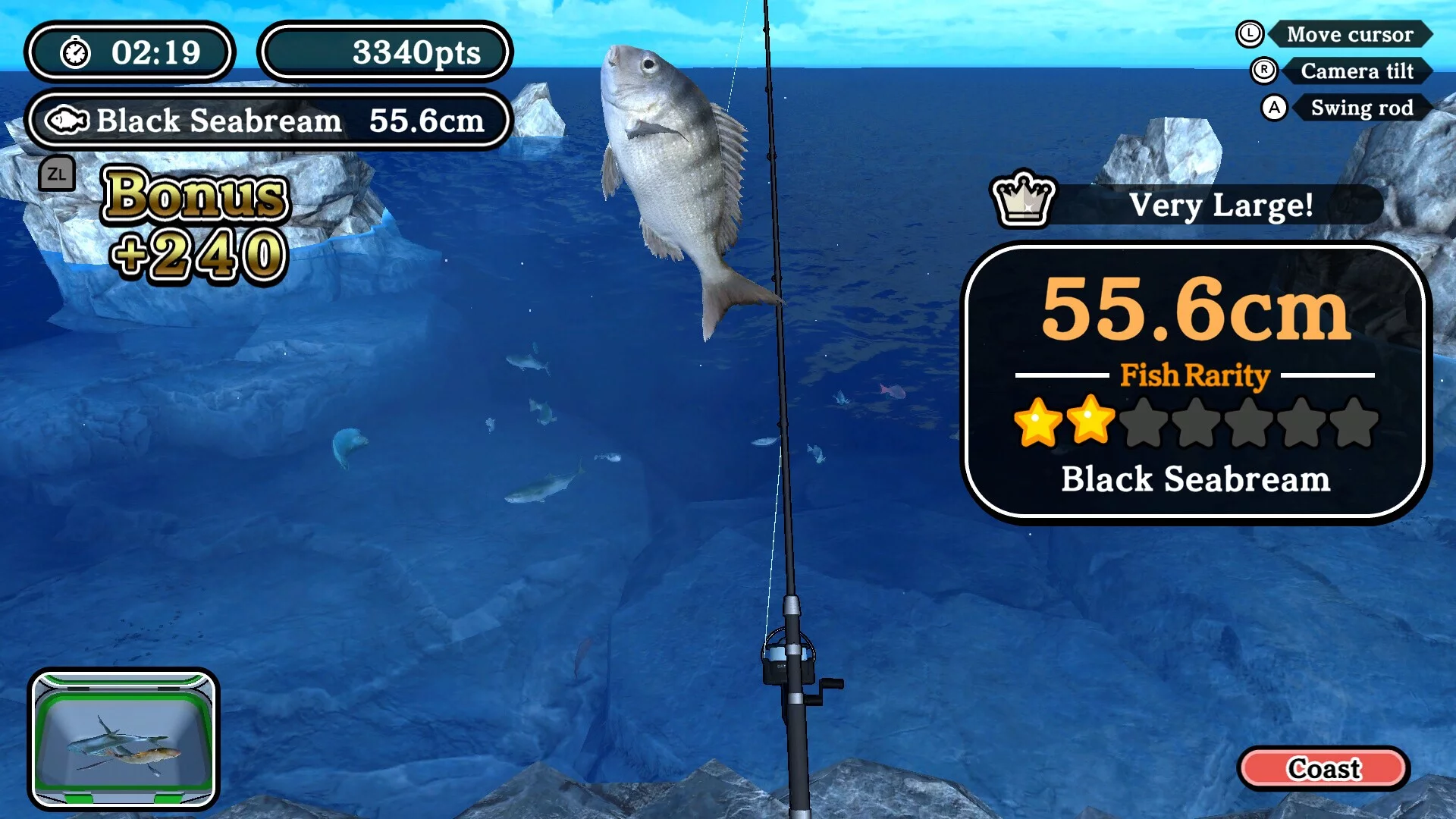 Изображение игры: Reel it! Ocean Fishing