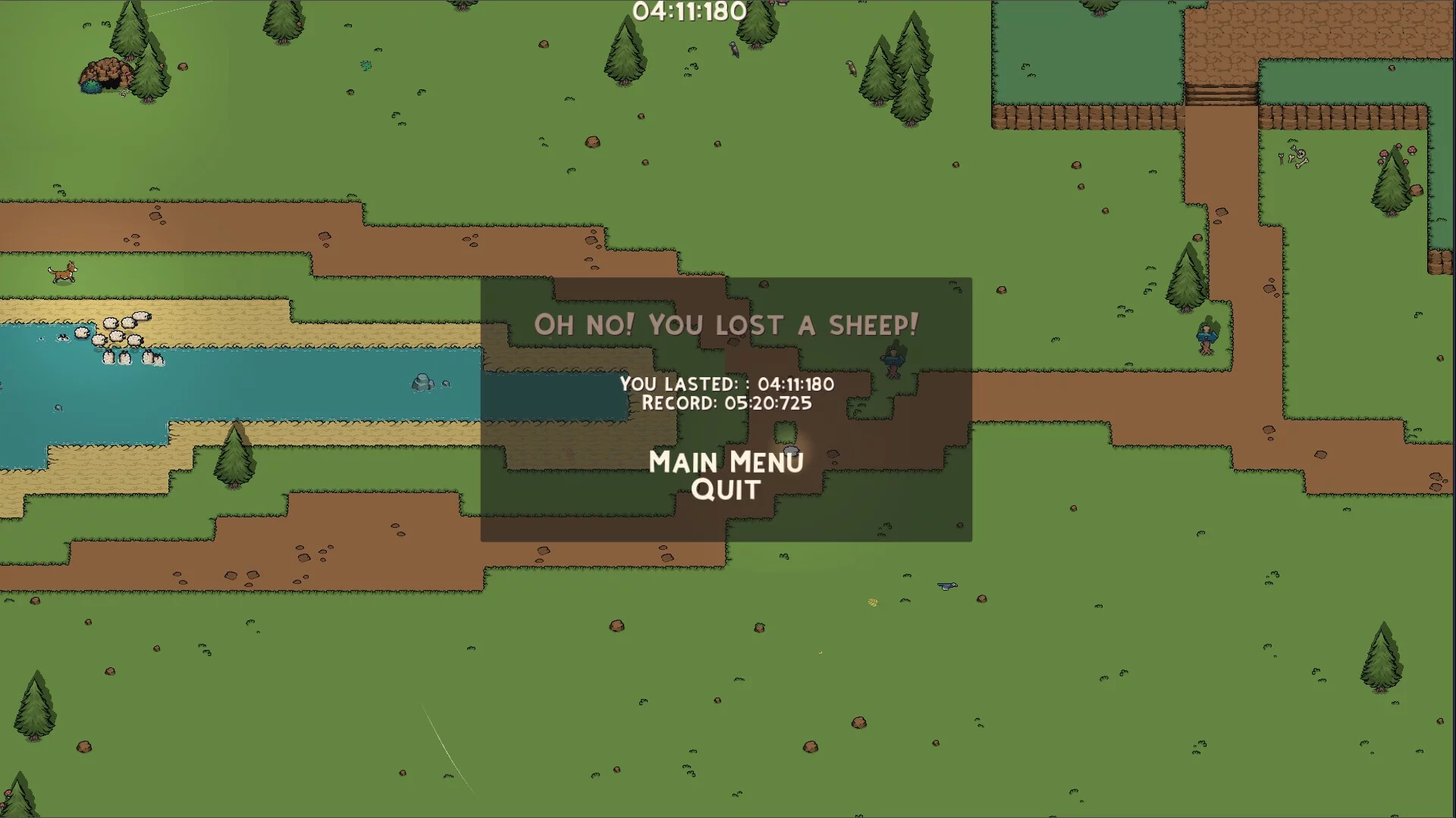 Изображение игры: No Sheep Left Behind