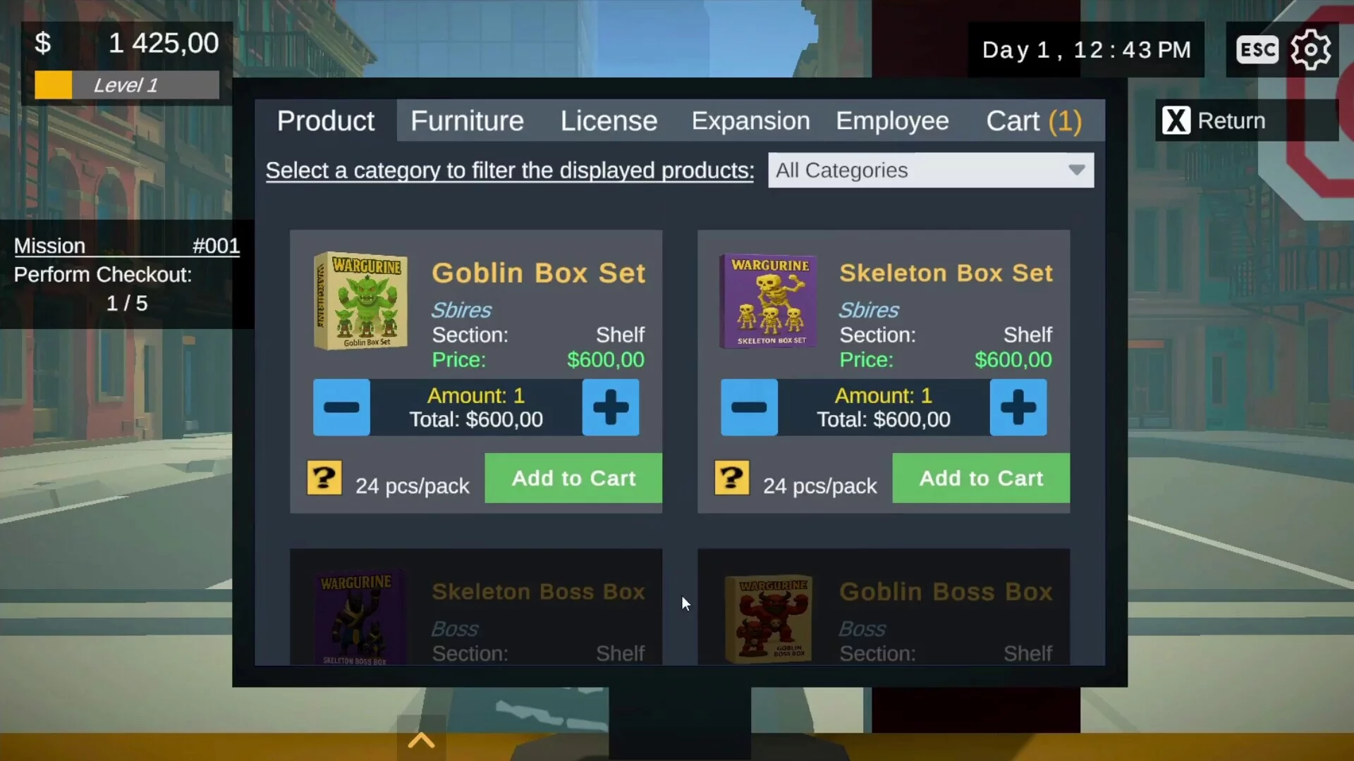Изображение игры: Figurine Shop Simulator