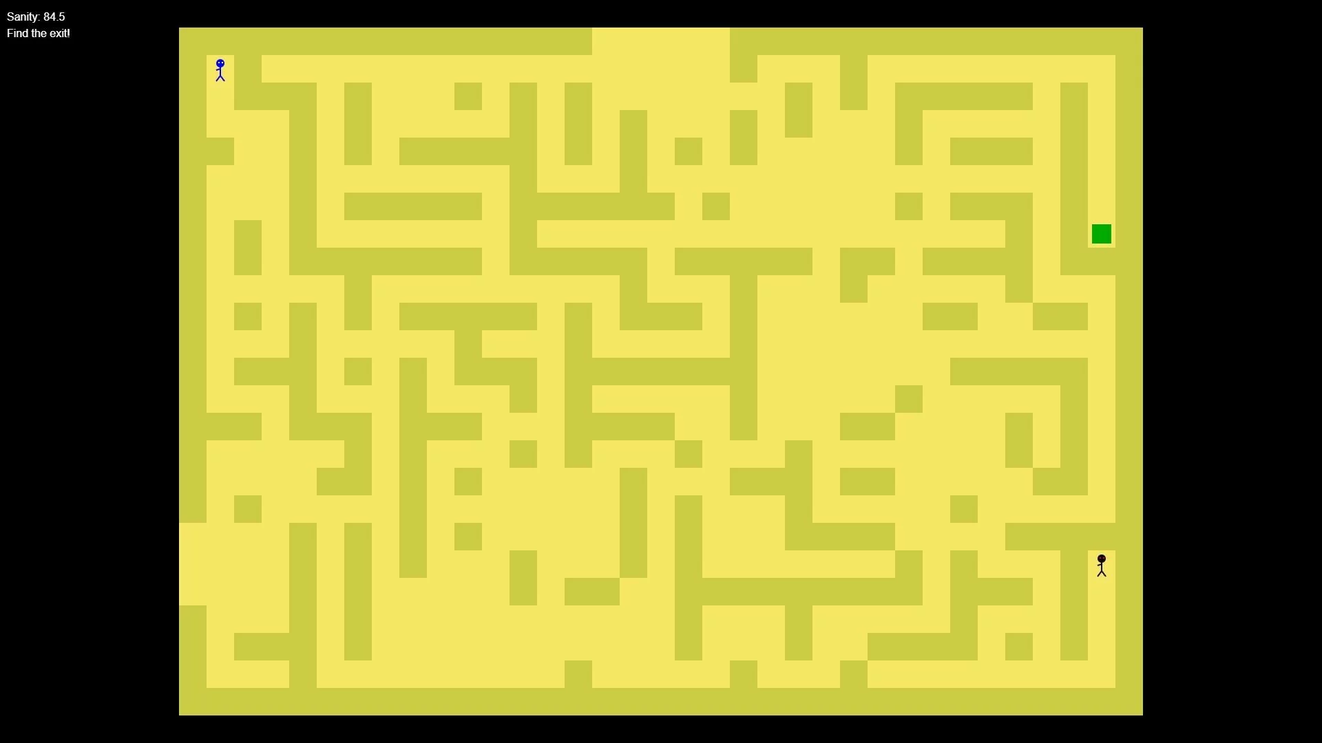 Изображение игры: Backrooms Maze 2D
