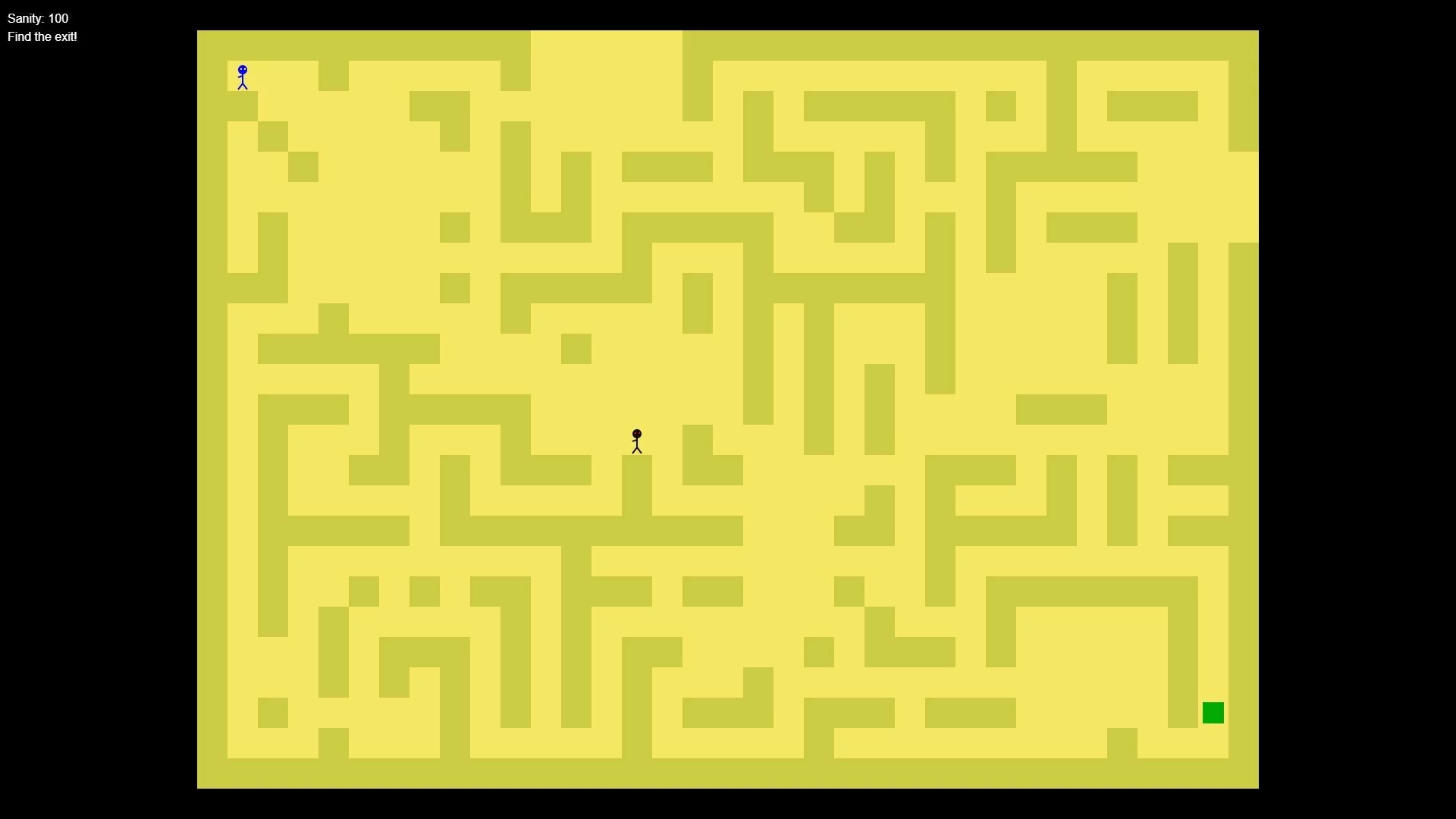 Изображение игры: Backrooms Maze 2D