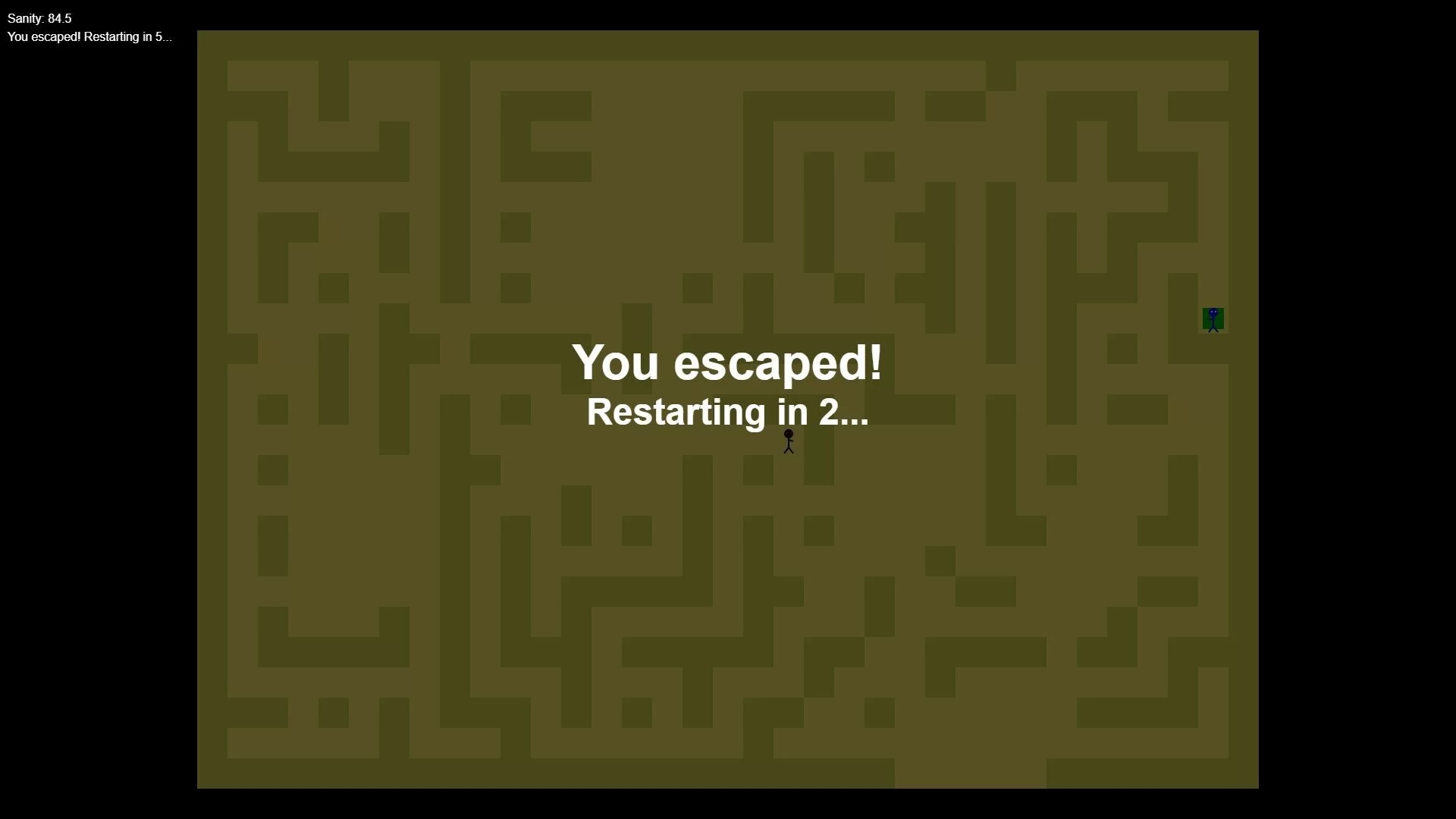 Изображение игры: Backrooms Maze 2D