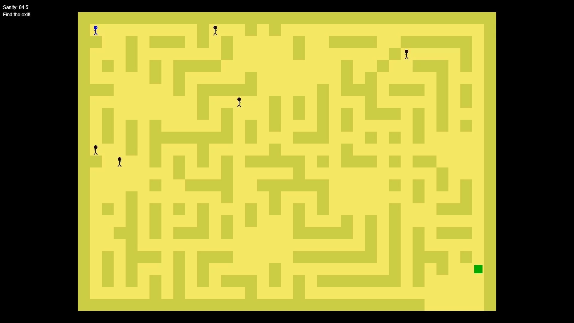 Изображение игры: Backrooms Maze 2D