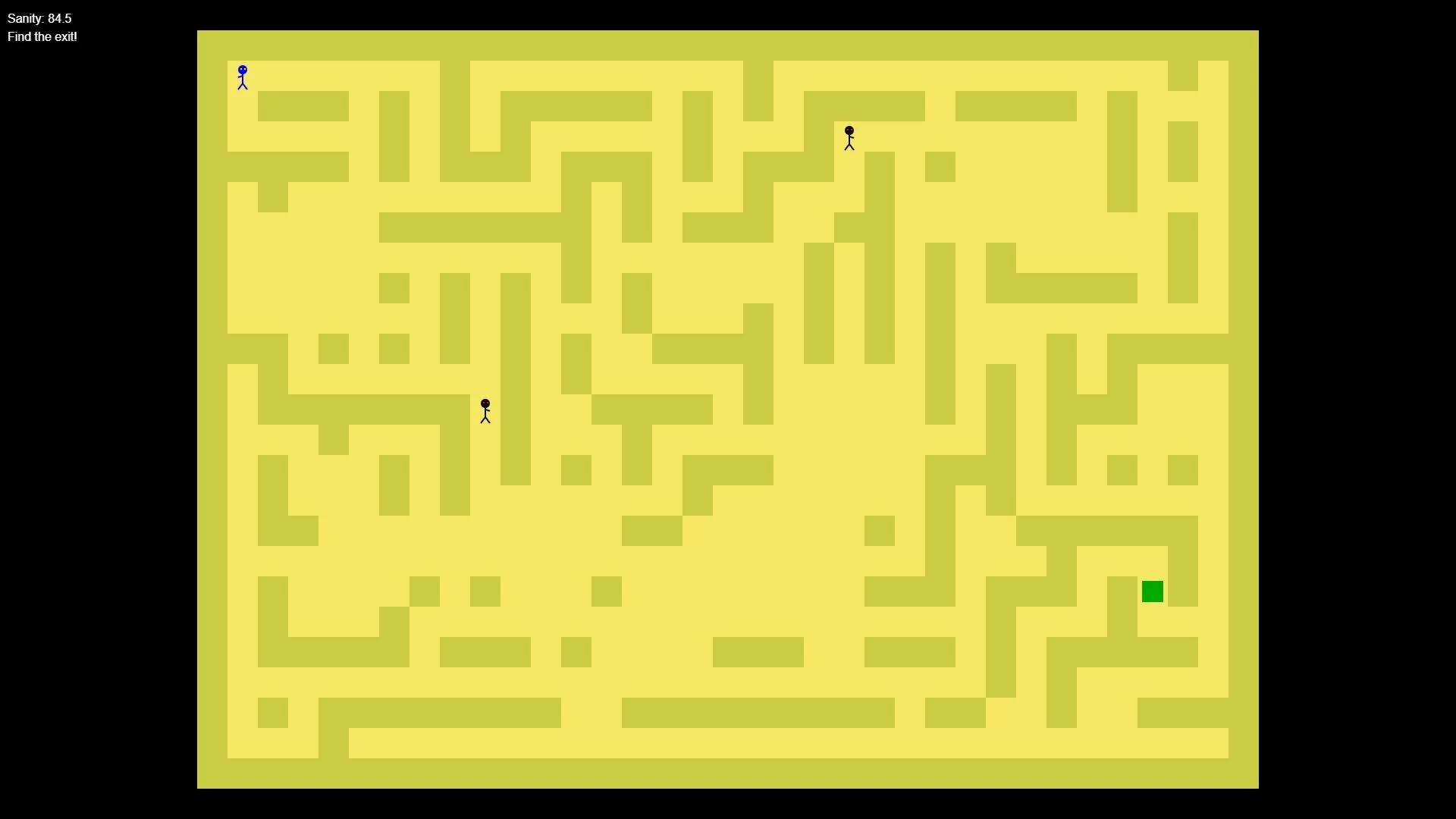 Изображение игры: Backrooms Maze 2D