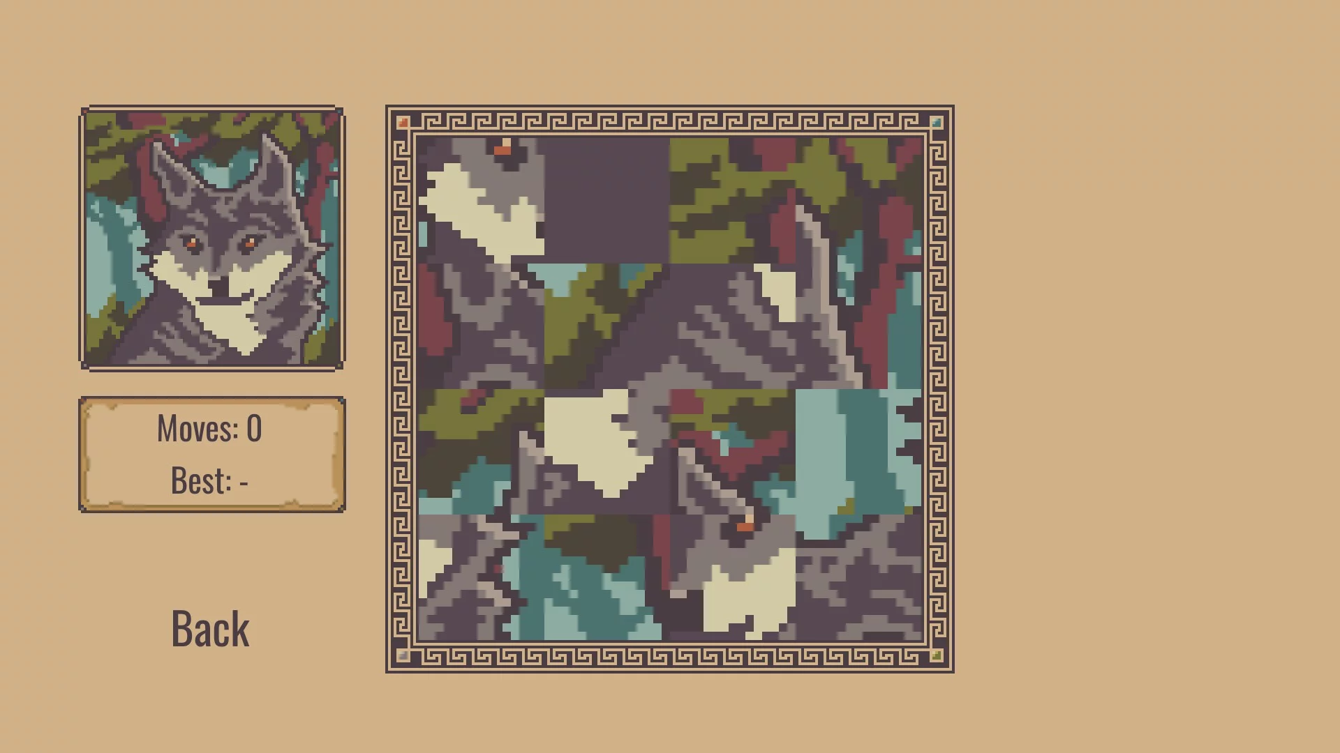 Изображение игры: Enchanted Valley: Fantasy Slide Puzzle