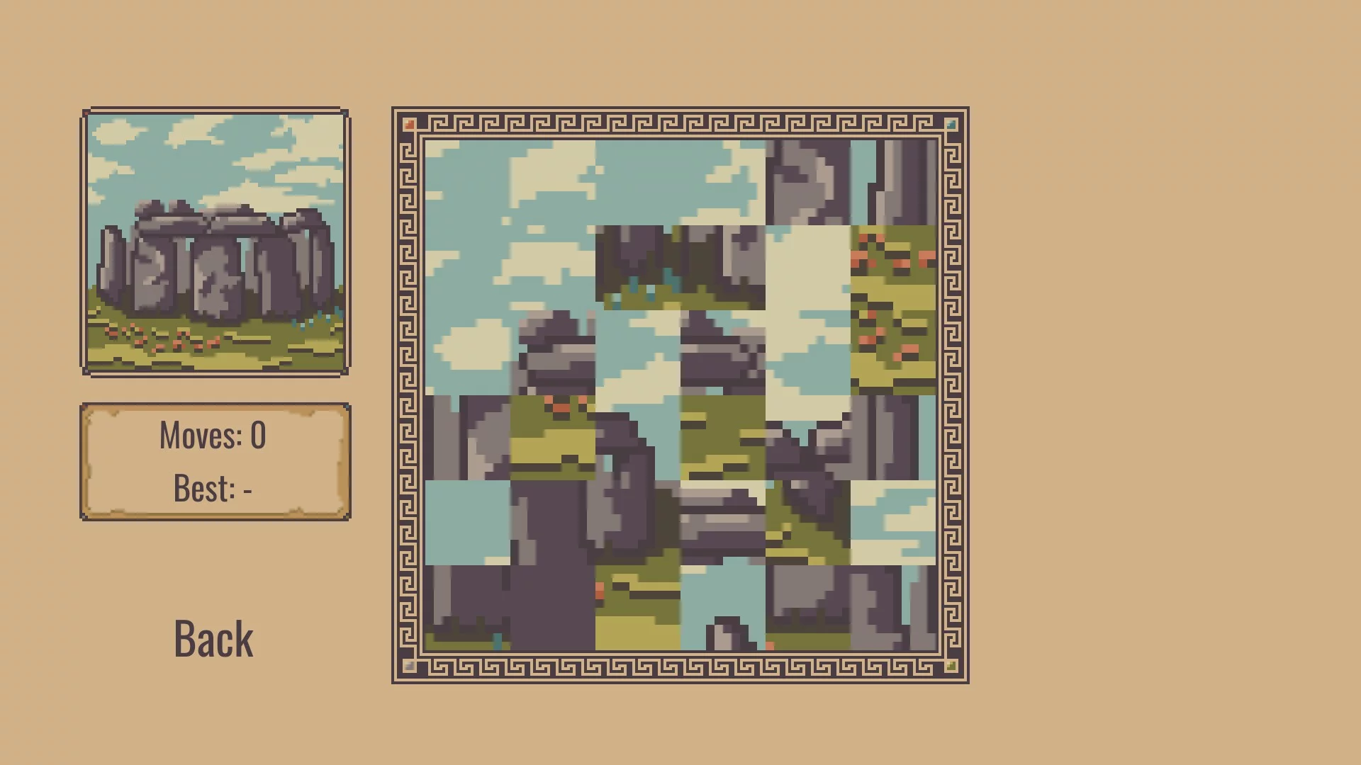 Изображение игры: Enchanted Valley: Fantasy Slide Puzzle