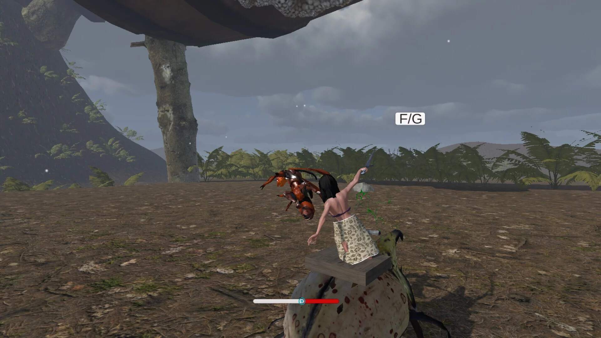 Изображение игры: The Queen Riding Insects