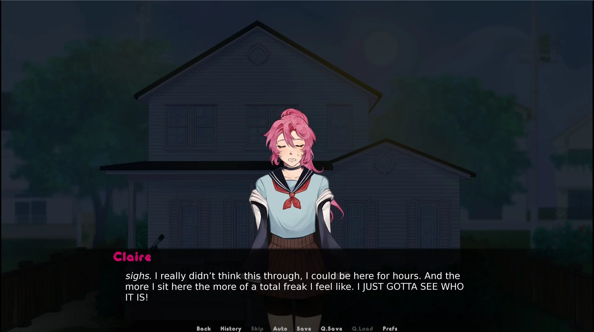 Изображение игры: Boxuchan: The Visual Novel ~ Prologue