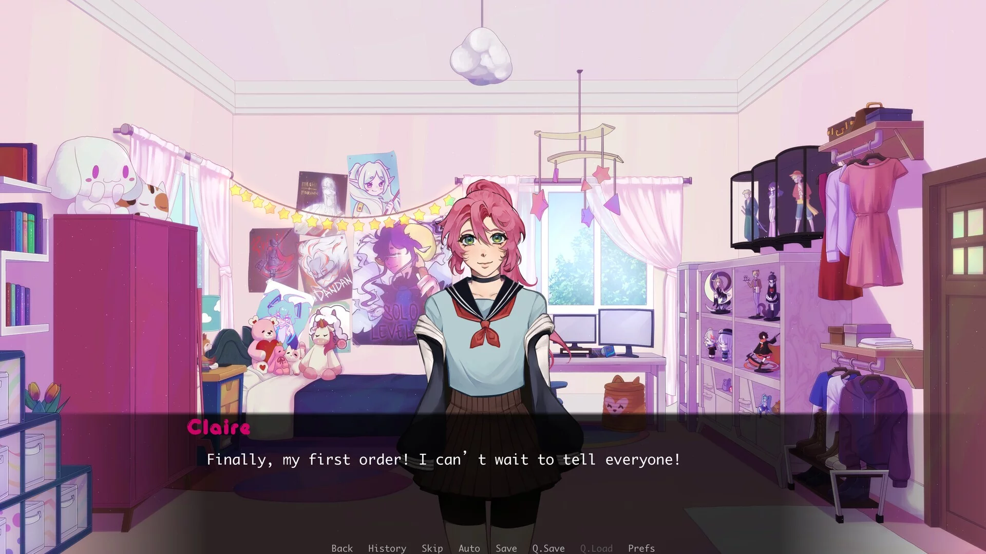 Изображение игры: Boxuchan: The Visual Novel ~ Prologue
