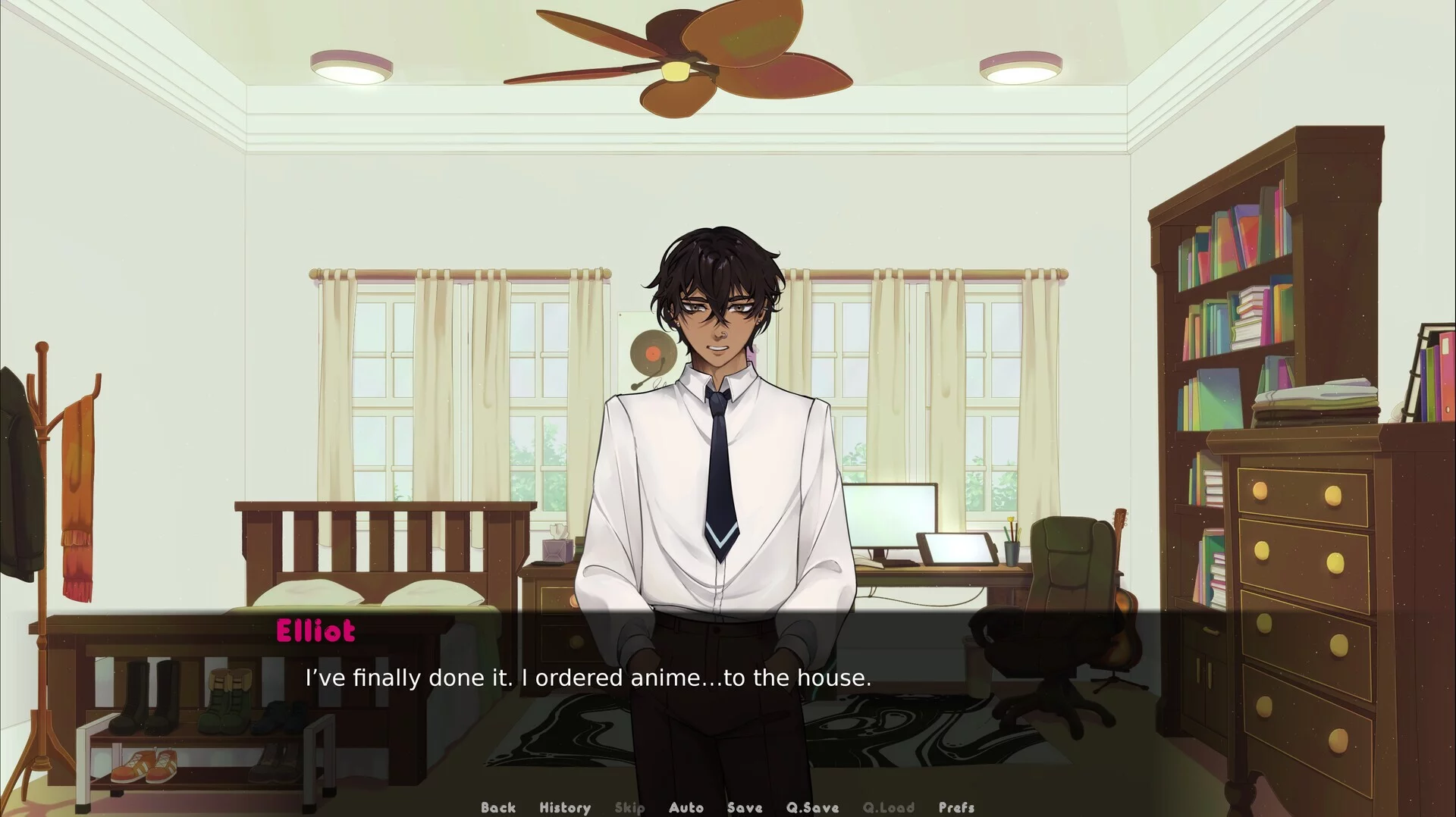 Изображение игры: Boxuchan: The Visual Novel ~ Prologue