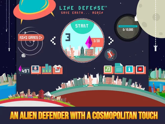 Изображение игры: Line Defense