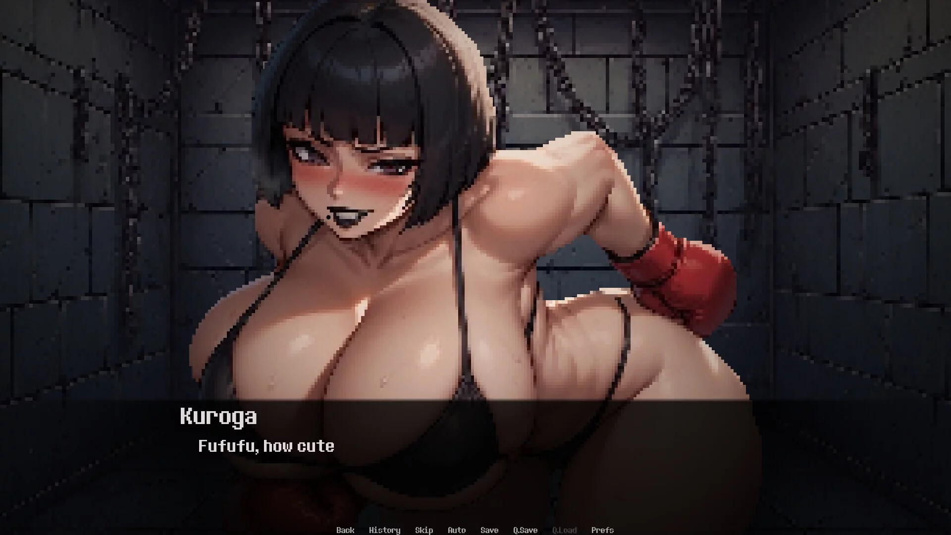 Изображение игры: My Giant Goth Girlfriend Is a Sadist