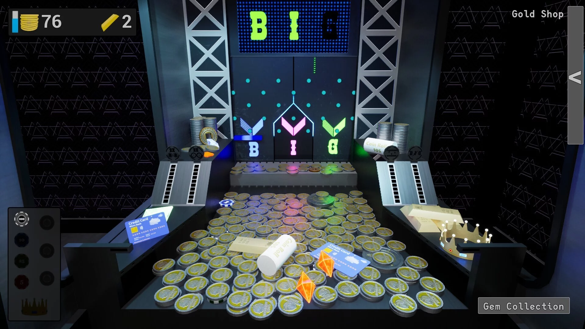 Изображение игры: Coin Pusher Reloaded
