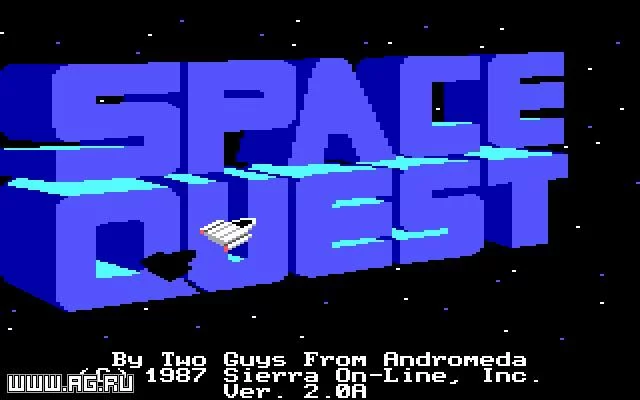 Изображение игры: Space Quest 2: Vohaul's Revenge