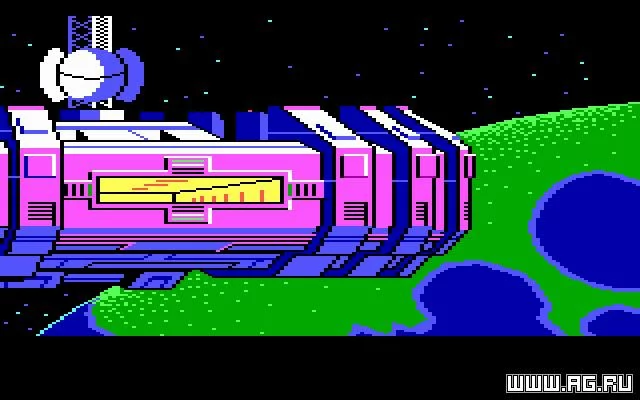 Изображение игры: Space Quest 2: Vohaul's Revenge