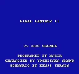 Изображение игры: Final Fantasy II (1988)