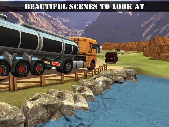 Изображение игры: Trailer Truck Driving Games 3D