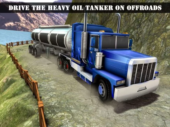 Изображение игры: Trailer Truck Driving Games 3D