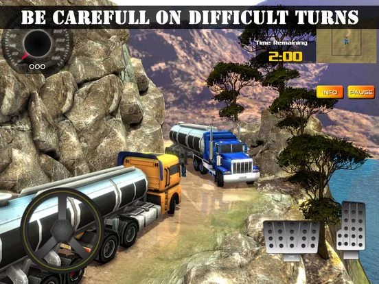 Изображение игры: Trailer Truck Driving Games 3D