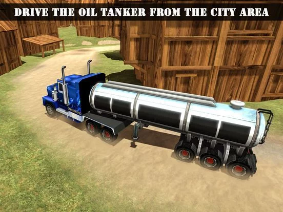 Изображение игры: Trailer Truck Driving Games 3D