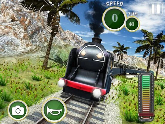 Изображение игры: Indian Train Driver 2018