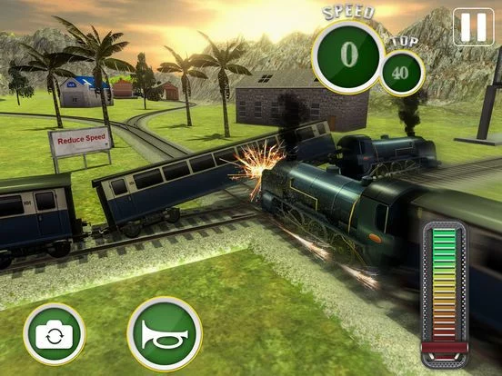 Изображение игры: Indian Train Driver 2018