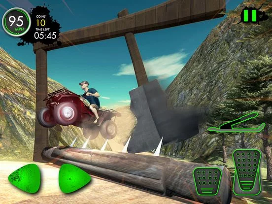 Изображение игры: Quad Bike 3D Impossible Stunts