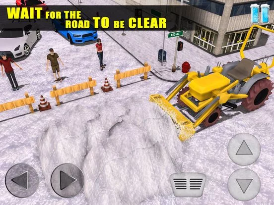 Изображение игры: Snow Plow Truck Excavator Sim