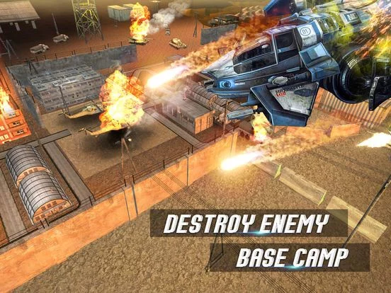 Изображение игры: DRONE SHADOW GUNSHIP WAR GAMES