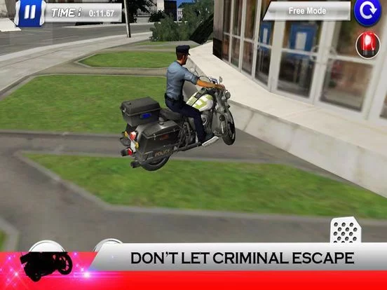 Изображение игры: City Police Bike Mission