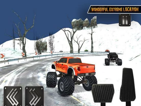 Изображение игры: Big 6x6 Cargo Race Snow Hills