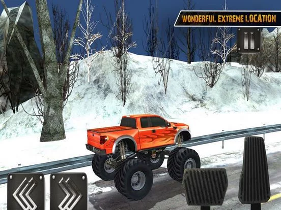 Изображение игры: Big 6x6 Cargo Race Snow Hills