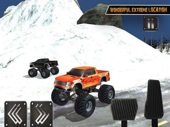 Изображение игры: Big 6x6 Cargo Race Snow Hills