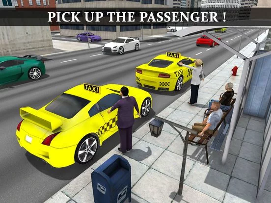 Изображение игры: New York City Taxi Driver 2018
