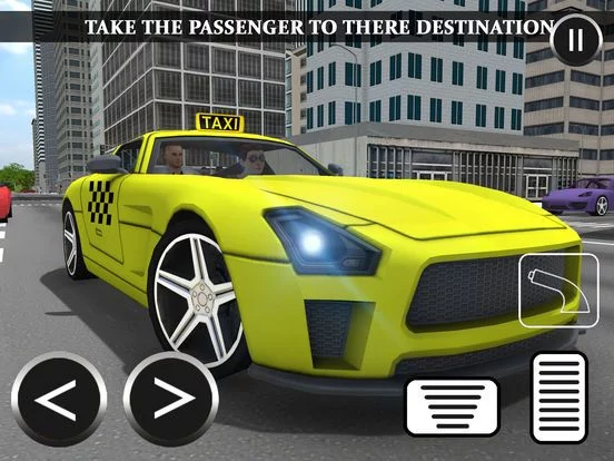 Изображение игры: New York City Taxi Driver 2018