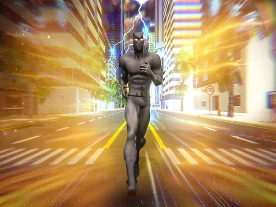 Изображение игры: Panther Superhero Crime City