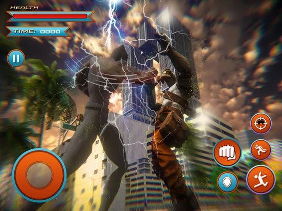 Изображение игры: Panther Superhero Crime City
