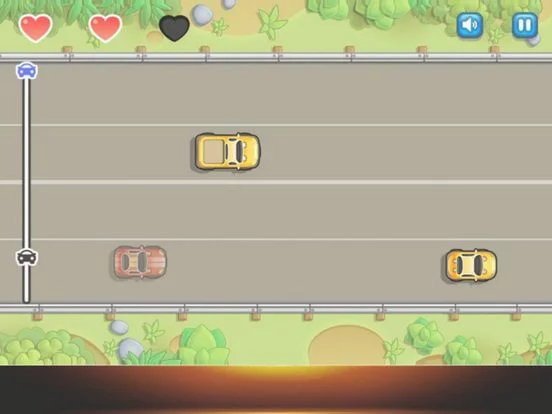 Изображение игры: Road Car racing classic