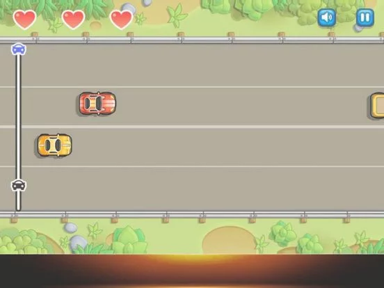 Изображение игры: Road Car racing classic