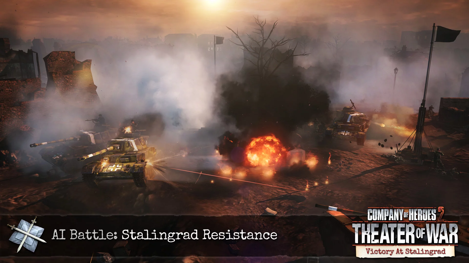 Изображение игры: Company of Heroes 2: Victory at Stalingrad Mission Pack