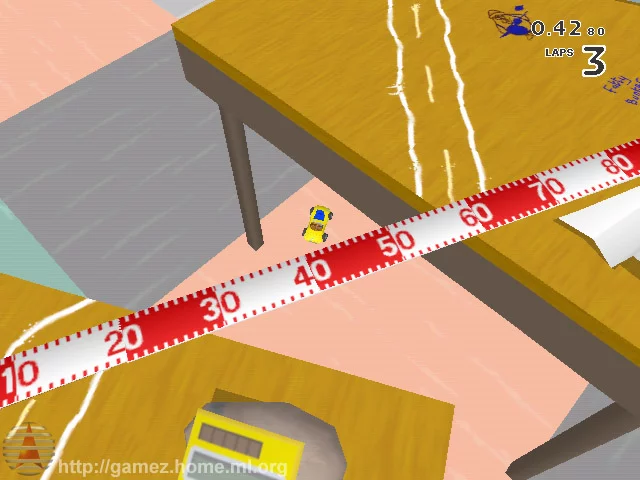 Изображение игры: Micro Machines V3