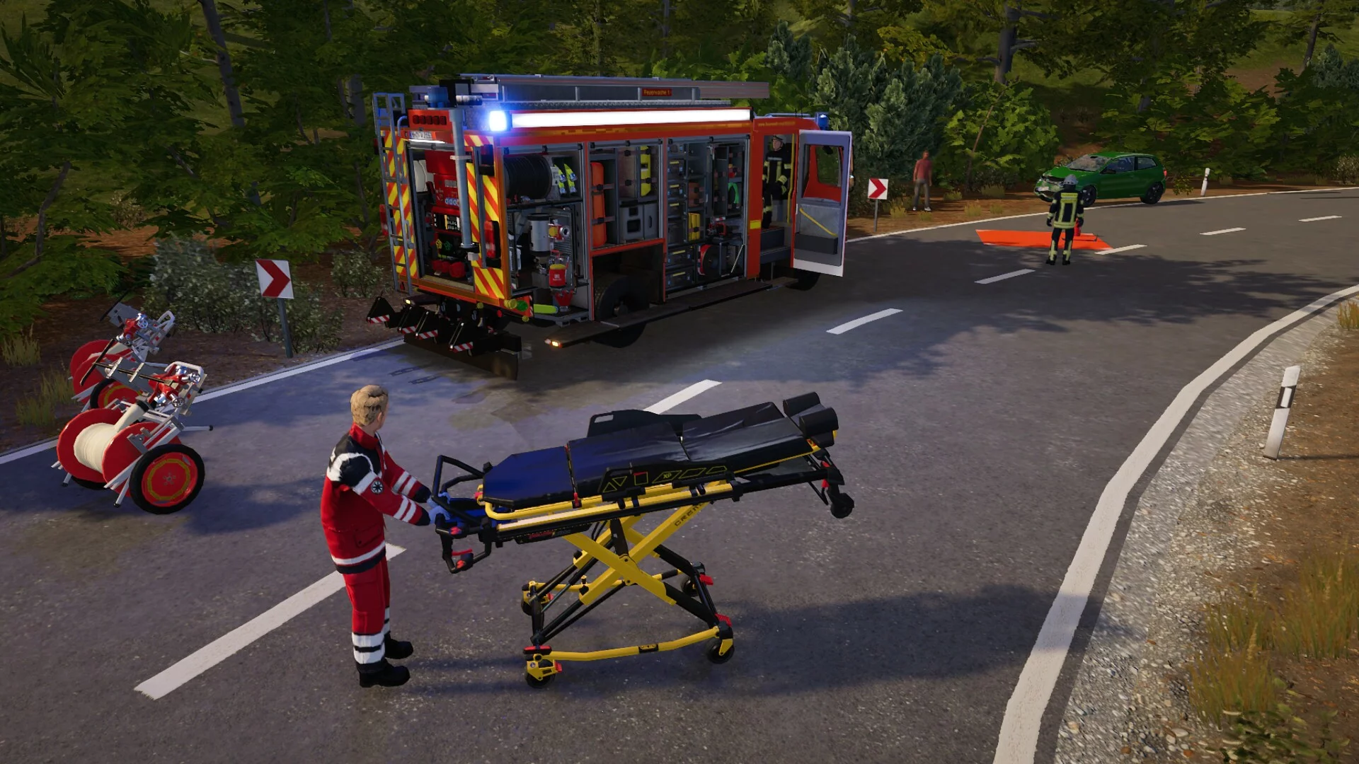 Изображение игры: Emergency Call 112 – The Fire Fighting Simulation 2