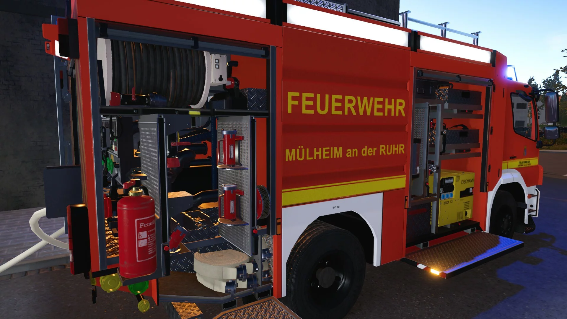 Изображение игры: Emergency Call 112 – The Fire Fighting Simulation 2
