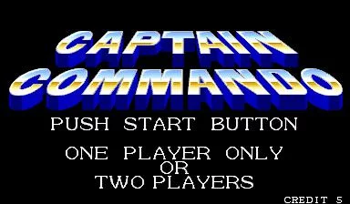 Изображение игры: Captain Commando