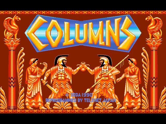 Изображение игры: Columns (1990)